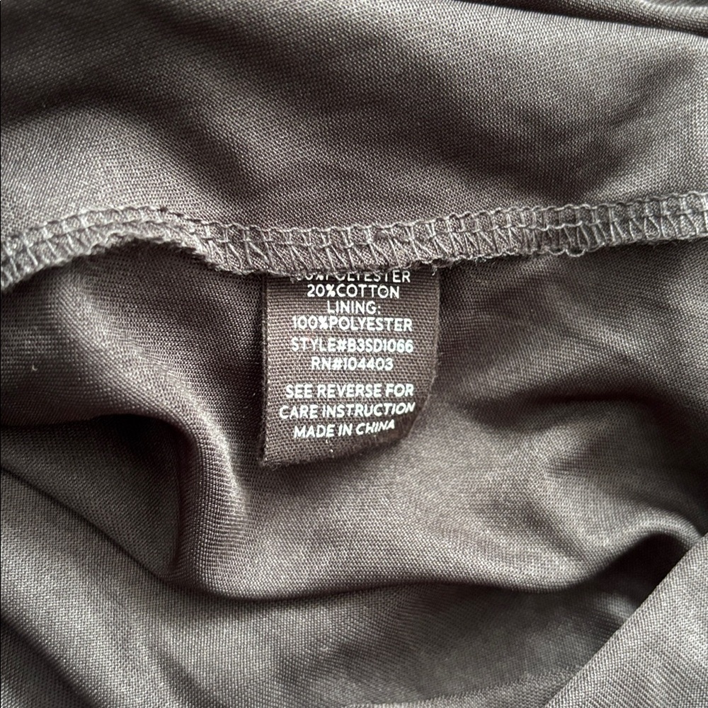 Blu Pepper | Elegant Black Puff Sleeve Cut Out Mini Dress Size Large - Picture 11 of 14